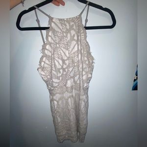 Cute silver lace dress!!!